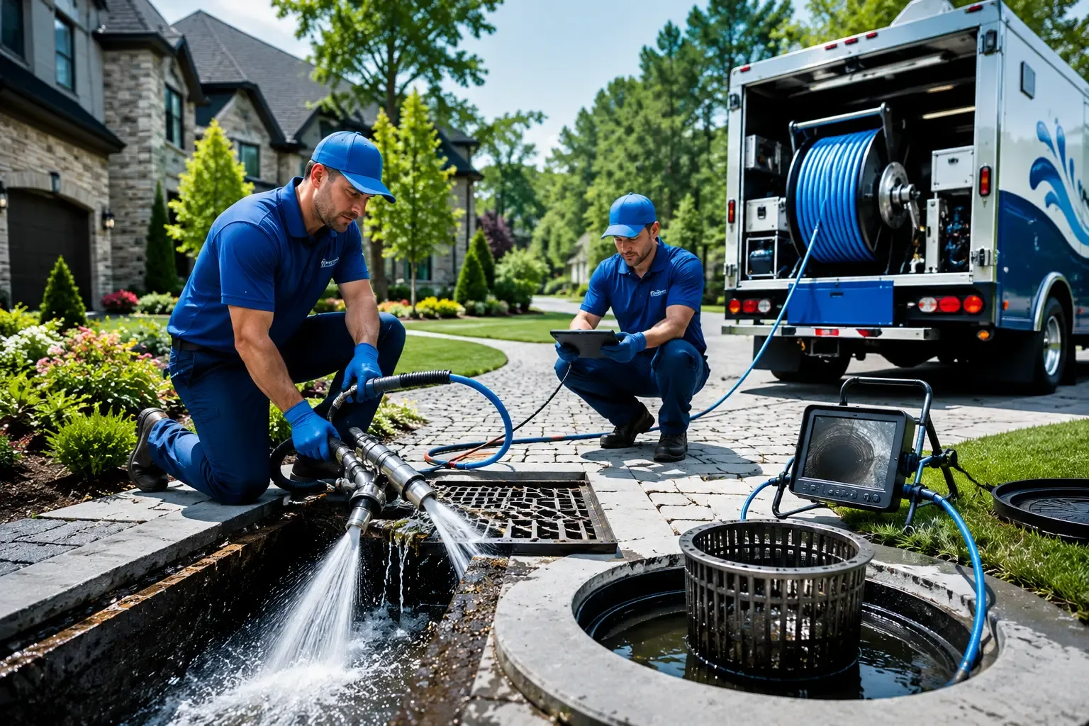 Local outdoor drain cleaning professionals in Battle Creek, MI